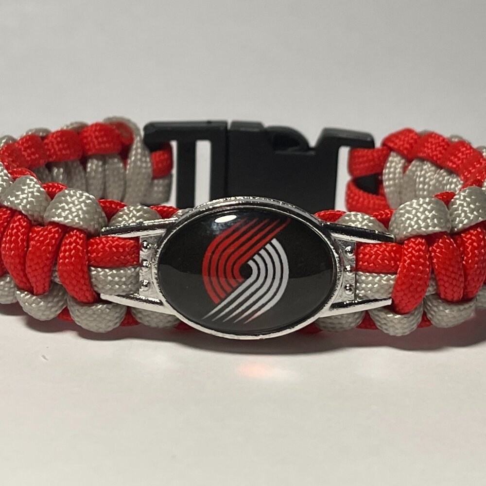 Portland Trail Blazers NBA Paracord Bracelet NEW